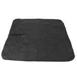 Dog Car Seats Cover Oxford Cloth Buckle Design Adjustable Strap PVC Waterproof Removable Dog Seats Pad for CarsBlack - 45-Degree Angle
