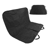 Dog Car Seats Cover Oxford Cloth Buckle Design Adjustable Strap PVC Waterproof Removable Dog Seats Pad for CarsBlack