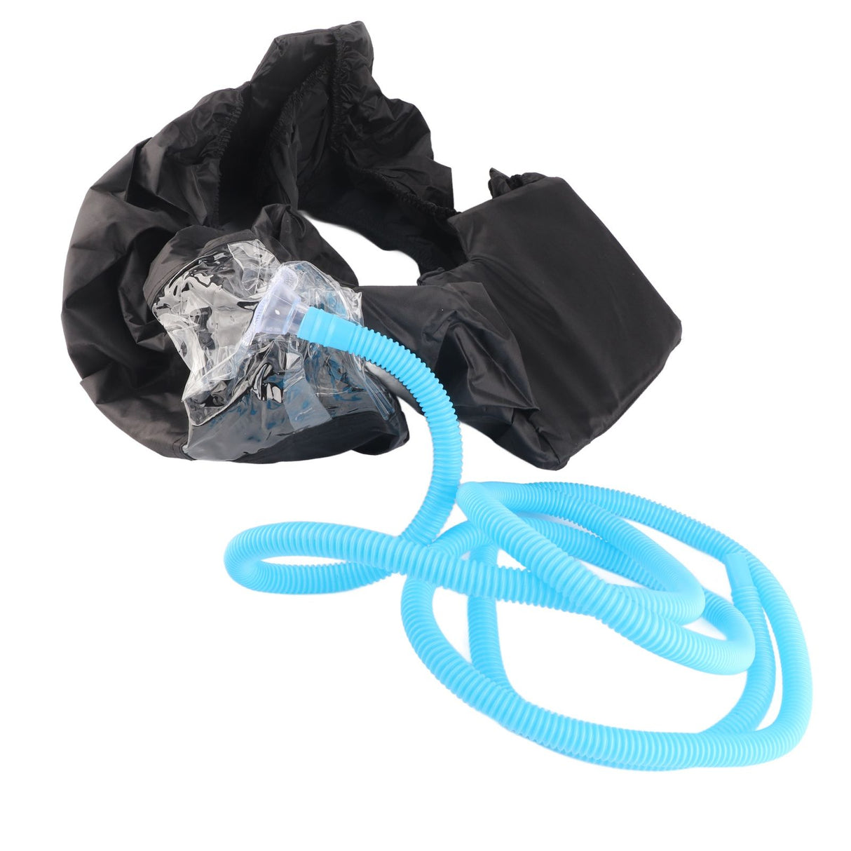 Wall Mounted Air Conditioning Cleaning Cover Bag with Drain Pipe for 1‑1.5P Air Conditioner Black