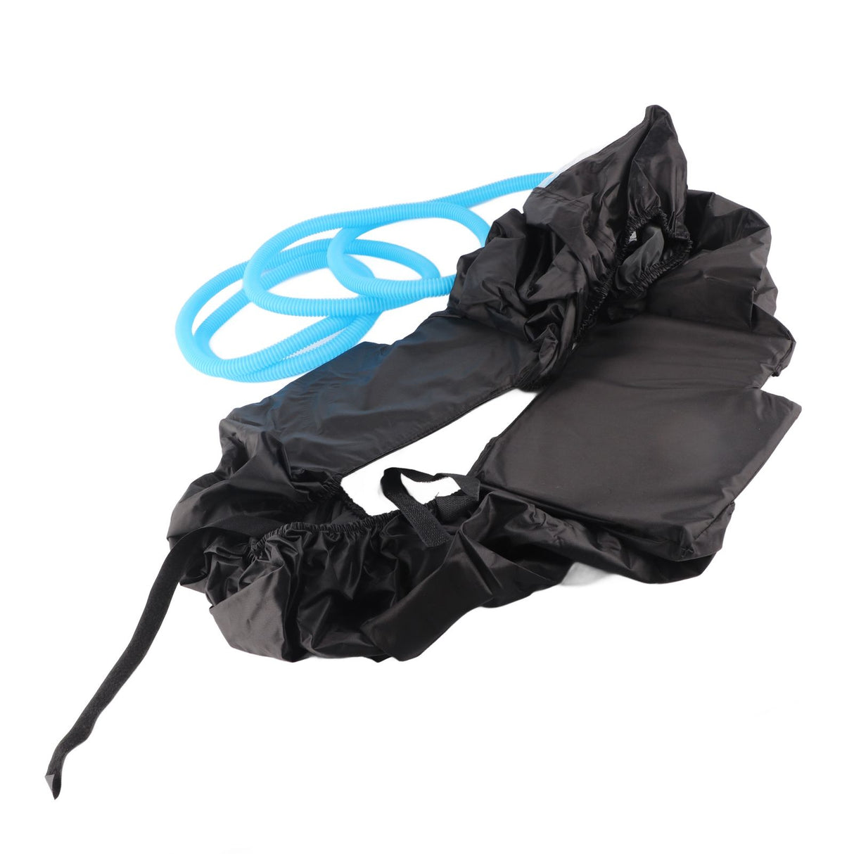 Wall Mounted Air Conditioning Cleaning Cover Bag with Drain Pipe for 1‑1.5P Air Conditioner Black