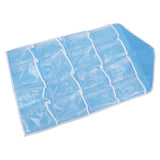 Wall Closet Hanging Organizers Over The Door Storage Bag Polyester Hanging Shelves Pocket for Bedroom Living RoomBlue - Front View