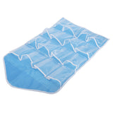 Wall Closet Hanging Organizers Over The Door Storage Bag Polyester Hanging Shelves Pocket for Bedroom Living RoomBlue