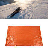 Emergency Blanket Reflective Orange Emergency Blanket for Survival Camping Outdoor