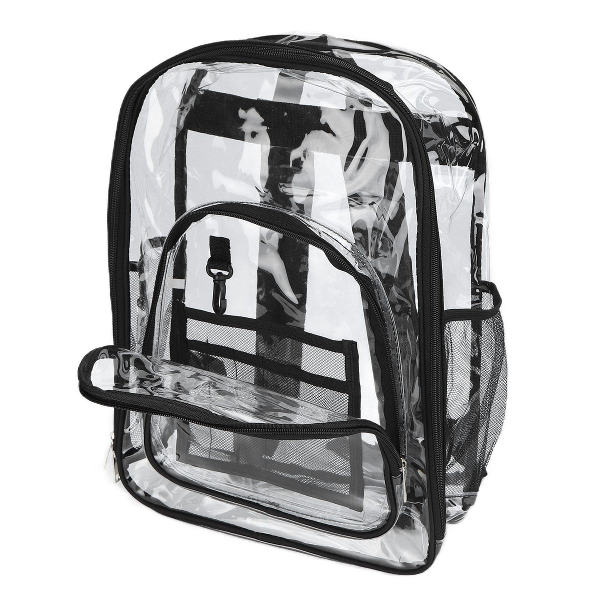 Transparent Backpack Waterproof PVC Storage Bag Student School Bag for Outdoor Travel