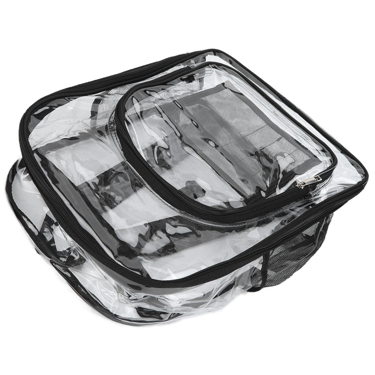 Transparent Backpack Waterproof PVC Storage Bag Student School Bag for Outdoor Travel