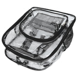 Transparent Backpack Waterproof PVC Storage Bag Student School Bag for Outdoor Travel