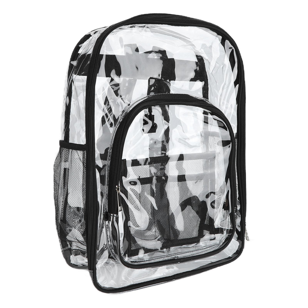 Transparent Backpack Waterproof PVC Storage Bag Student School Bag for Outdoor Travel