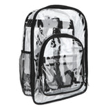Transparent Backpack Waterproof PVC Storage Bag Student School Bag for Outdoor Travel