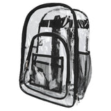 Transparent Backpack Waterproof PVC Storage Bag Student School Bag for Outdoor Travel