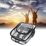 Transparent Backpack Waterproof PVC Storage Bag Student School Bag for Outdoor Travel - Extra Image