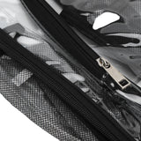 Transparent Backpack Waterproof PVC Storage Bag Student School Bag for Outdoor Travel