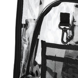 Transparent Backpack Waterproof PVC Storage Bag Student School Bag for Outdoor Travel - Extra Image