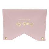 Tissue Bag Artificial Leather Vintage Kitchen Paper Towel Box Container for Office HomePink - Extra Image