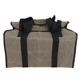 Log Carry Bag Waterproof Dual Use Portable Wet Wax Canvas Firewood Carrier Tote Bag for Logging