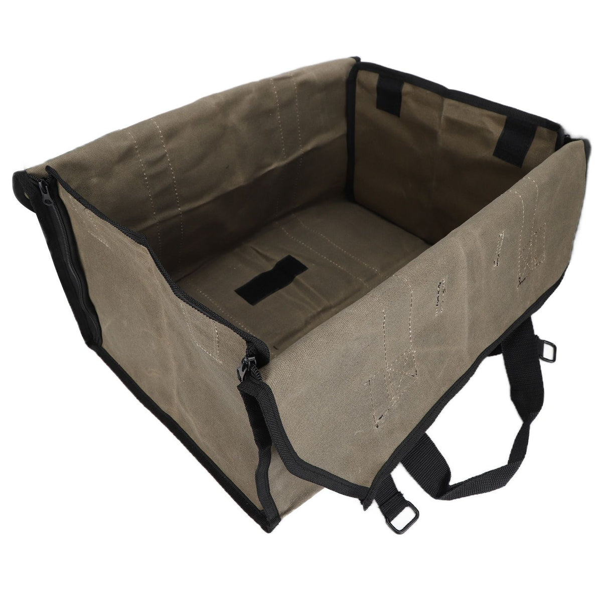 Log Carry Bag Waterproof Dual Use Portable Wet Wax Canvas Firewood Carrier Tote Bag for Logging