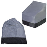 Waterproof Sofa Cover Elastic Household Furniture Protector for Chair Table Garden HomeDark Gray - Extra Image