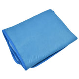 Pet Cooling Mat Breathable Soft Summer Dog Cat Sleeping Pad for Kennel Sofa Bed FloorBlue L