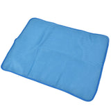 Pet Cooling Mat Breathable Soft Summer Dog Cat Sleeping Pad for Kennel Sofa Bed FloorBlue XL