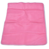 Pet Cooling Mat Breathable Soft Summer Dog Cat Sleeping Pad for Kennel Sofa Bed FloorPink XL