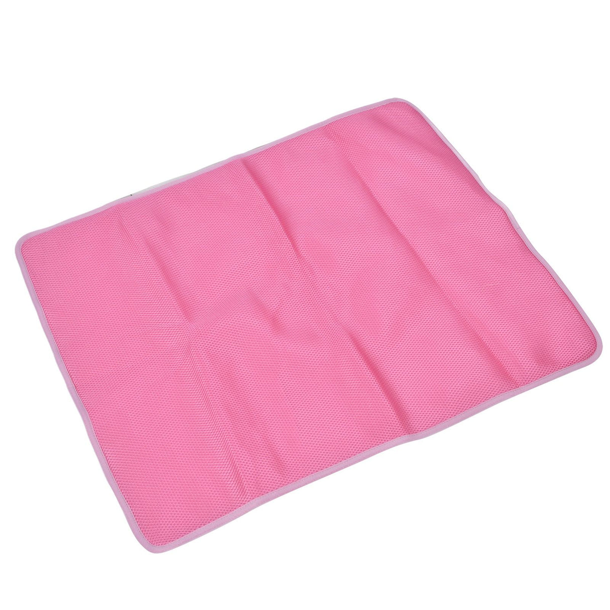 Pet Cooling Mat Breathable Soft Summer Dog Cat Sleeping Pad for Kennel Sofa Bed FloorPink XXL