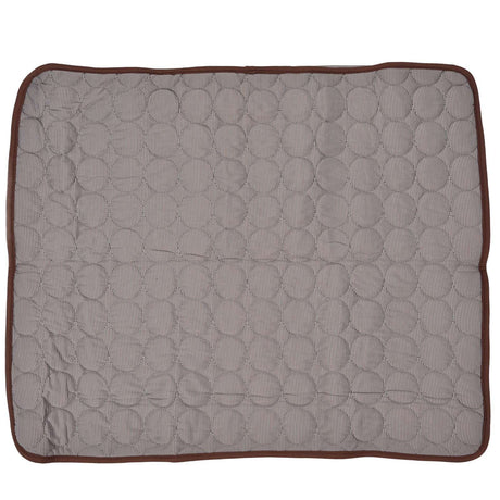 Pet Cooling Mat Breathable Soft Summer Dog Cat Sleeping Pad for Kennel Sofa Bed FloorBrown L, image 4