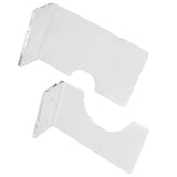 Sword Display Rack Acrylic Wall Mounted Horizontal Sword Holder Storage Stand Decoration Transparent - Extra Image
