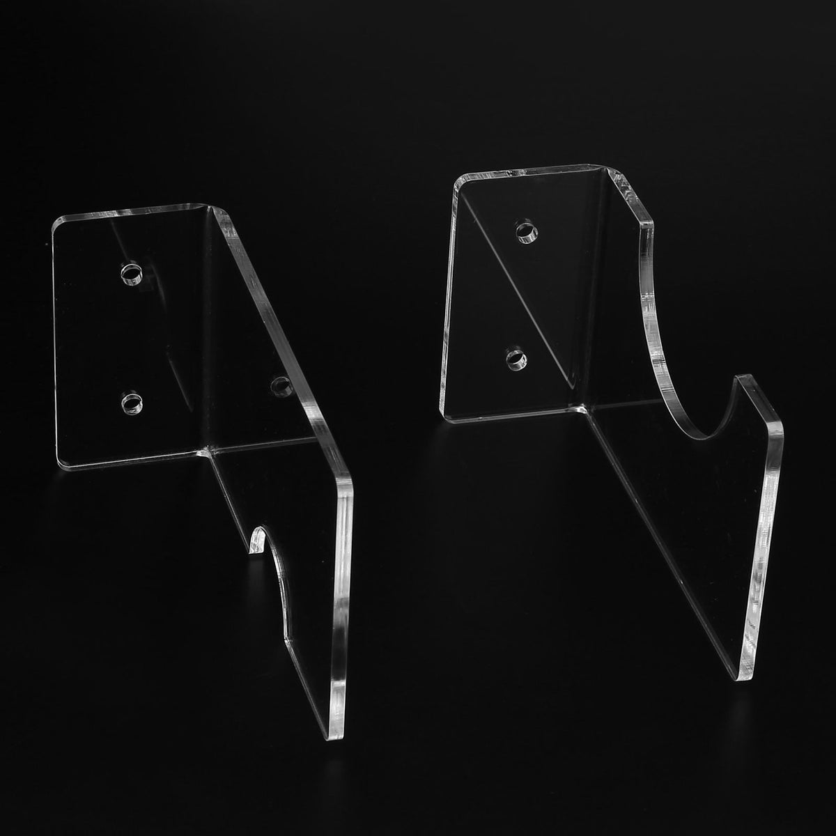Sword Display Rack Acrylic Wall Mounted Horizontal Sword Holder Storage Stand Decoration Transparent