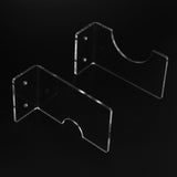 Sword Display Rack Acrylic Wall Mounted Horizontal Sword Holder Storage Stand Decoration Transparent