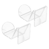 Headphone Bracket Wall Mounted Headset Hanger Acrylic Game Controller Bracket for Home Office
