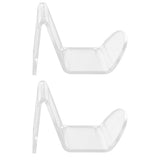Headphone Bracket Wall Mounted Headset Hanger Acrylic Game Controller Bracket for Home Office - Side View