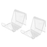 Headphone Bracket Wall Mounted Headset Hanger Acrylic Game Controller Bracket for Home Office
