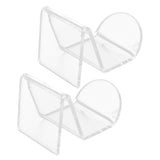 Headphone Bracket Wall Mounted Headset Hanger Acrylic Game Controller Bracket for Home Office