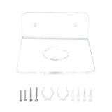 Wall Mounted Acrylic Display Stand Holder Light Sword Vertical Rack for Home Decoration