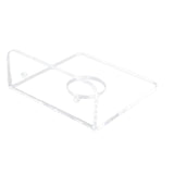Wall Mounted Acrylic Display Stand Holder Light Sword Vertical Rack for Home Decoration - Front View