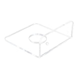 Wall Mounted Acrylic Display Stand Holder Light Sword Vertical Rack for Home Decoration