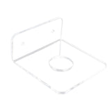 Wall Mounted Acrylic Display Stand Holder Light Sword Vertical Rack for Home Decoration - 45-Degree Angle