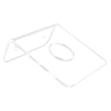 Wall Mounted Acrylic Display Stand Holder Light Sword Vertical Rack for Home Decoration - Close-Up Angle