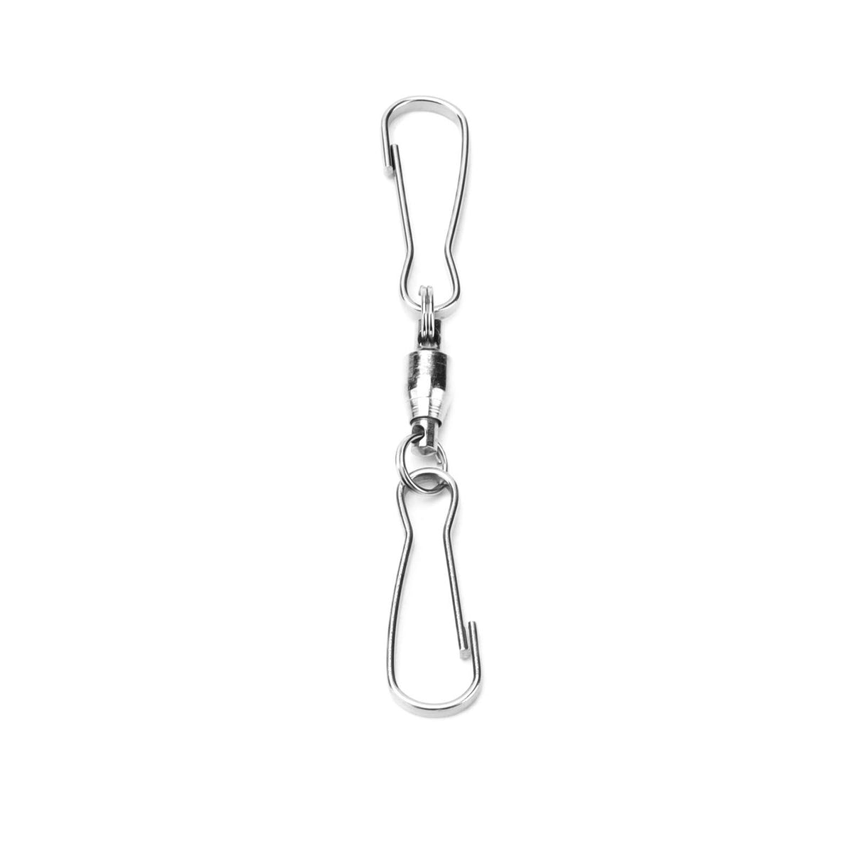 10pcs Hanging Hook Stainless Steel 360° Rotating Hook for Bird Feeder Wind Chimes7cm