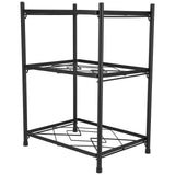Multi Layer Pot Rack Free Standing Pan Organizer Holder Shelf Electric Cooker Cookware Rack for Kitchen3 Layer