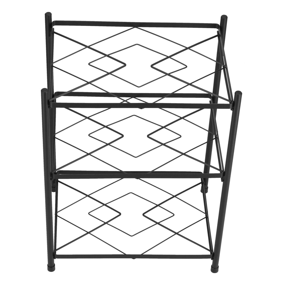 Multi Layer Pot Rack Free Standing Pan Organizer Holder Shelf Electric Cooker Cookware Rack for Kitchen3 Layer