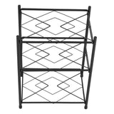 Multi Layer Pot Rack Free Standing Pan Organizer Holder Shelf Electric Cooker Cookware Rack for Kitchen3 Layer - 45-Degree Angle