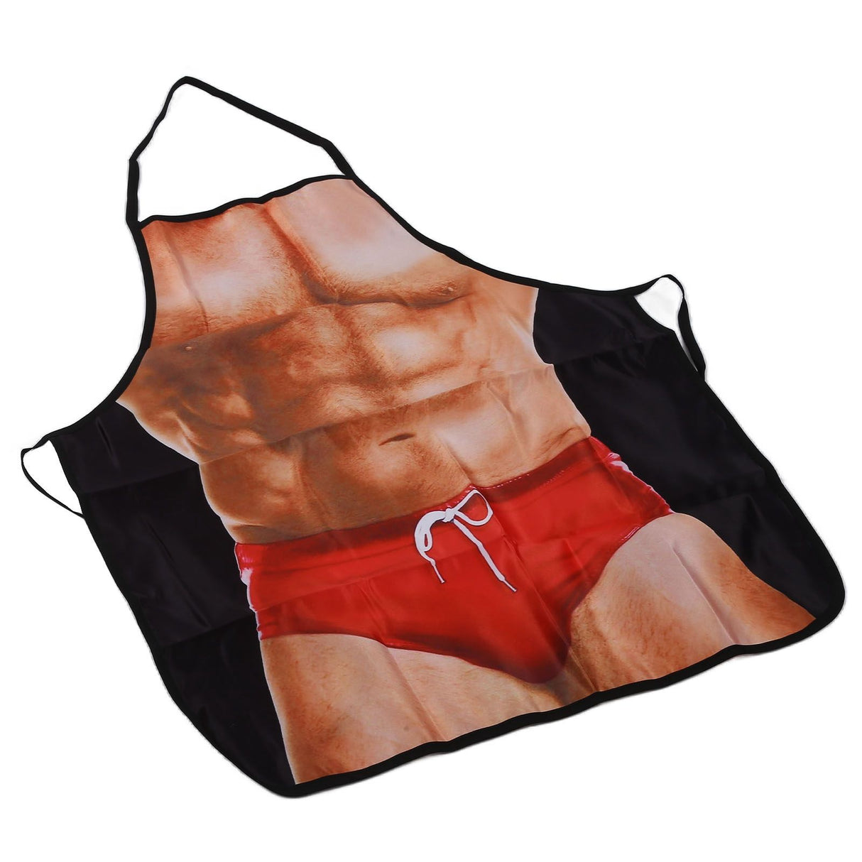Muscle Pattern Funny Novelty Apron Kitchen Apron for Men Women Chef Waitress BBQ Baking