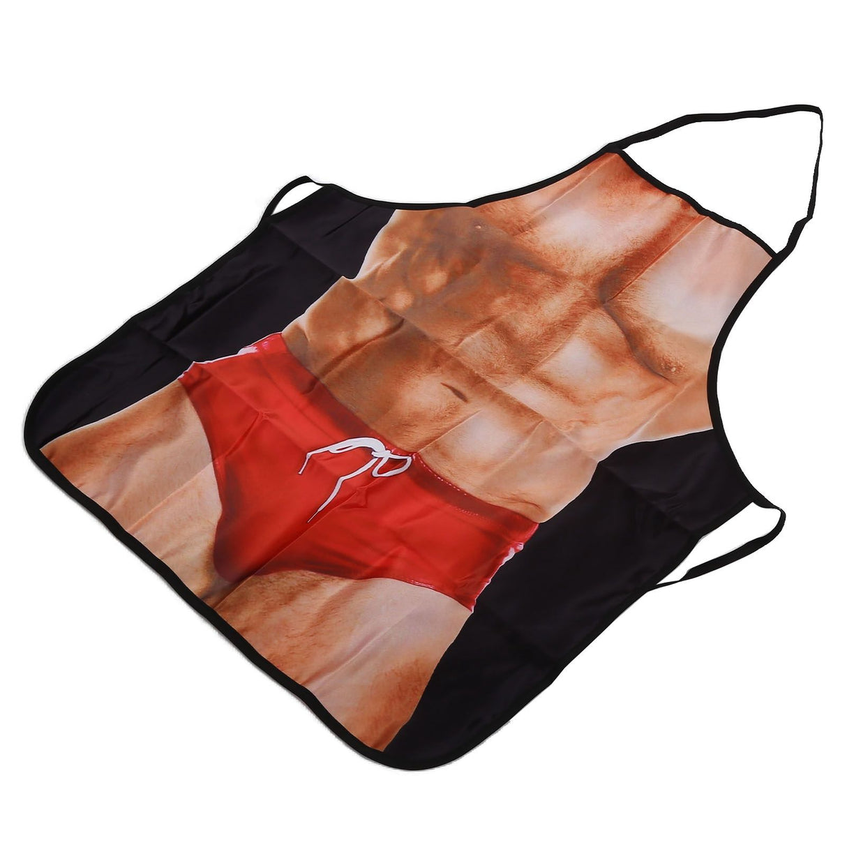 Muscle Pattern Funny Novelty Apron Kitchen Apron for Men Women Chef Waitress BBQ Baking