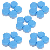 Empty Cream Container 25pcs Plastic Compact Round Small Cosmetic Jar for Travel - Rear View
