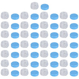 Empty Cream Container 25pcs Plastic Compact Round Small Cosmetic Jar for Travel