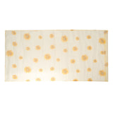 Sheer Curtain Sunflower Pattern Transparent Balcony Window Curtains Decor for Bedroom Living Room - 45-Degree Angle