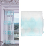 Unique Pattern Transparent Curtain Window Treatment for Bedroom Living Room Home Decoration 207x100CM - Extra Image