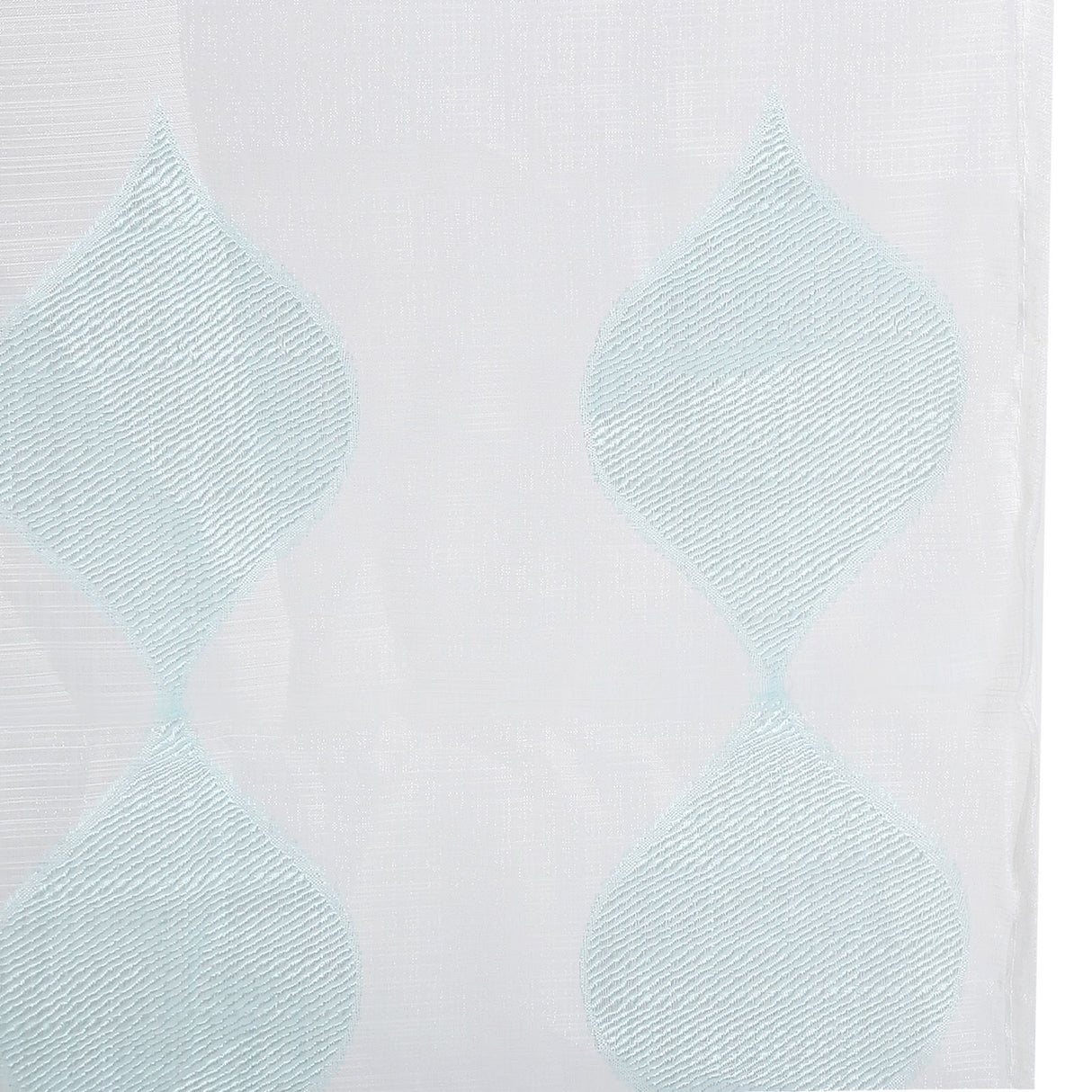Unique Pattern Transparent Curtain Window Treatment for Bedroom Living Room Home Decoration 207x100CM