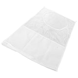 White Thickened Laundry Storage Bag WallMounted Toys Net Bag for Bathroom Laundry(with Grid ) - Front View