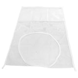 White Thickened Laundry Storage Bag WallMounted Toys Net Bag for Bathroom Laundry(with Grid ) - Extra Image